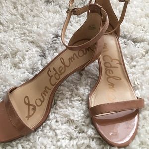 Sam Edelman Patti Nude Strappy Heels 7.5 Ⓜ️‼️